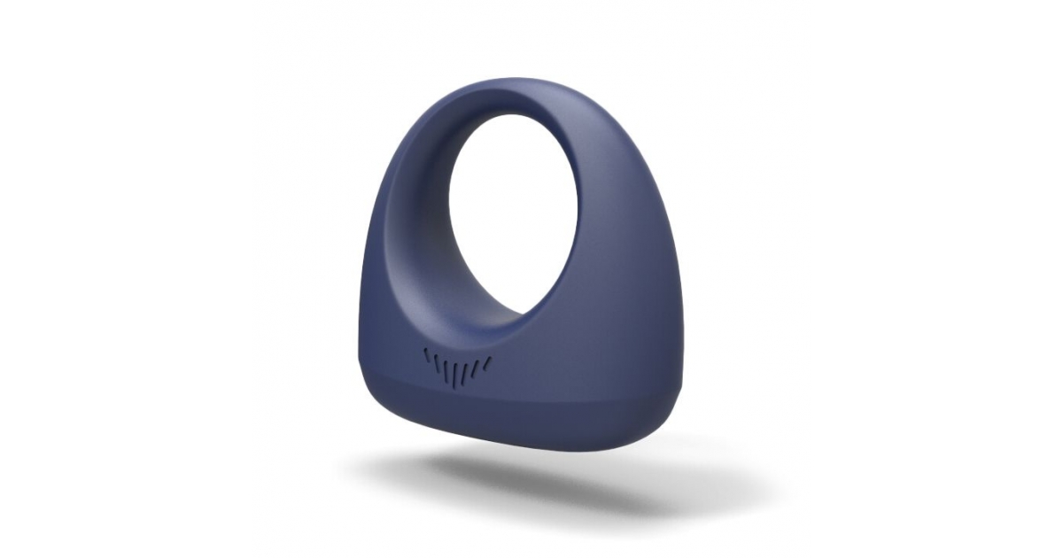 Двойное эрекционное smart-кольцо Fun Town Rise by Magic Motion, черное УТ-00002045 - Funtown - ВиброКольца - Купить