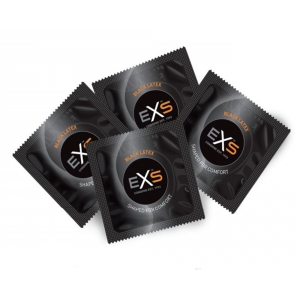 Презервативы черные Black Latex №100 EXS-11