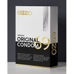 Анатомические презервативы EGZO Original №3