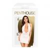 Мини-платье с хомутом и глубоким декольте Penthouse - Heart Rob White M/L