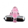 Эрекционные кольца Cock Ring 2 With Bullet Vibrator Pink