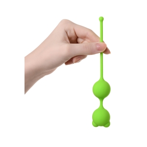 Вагинальные шарики A-Toys By Toyfa, силикон, зеленый, ø 2,7 смВагинальные шарики A-Toys By Toyfa, си