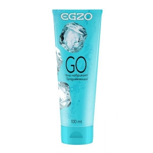 Охлаждающий гель-лубрикант EGZO “GO”с пролонгирующим эффектом 100 мл