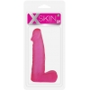 Фаллоимитатор XSkin 6 PVC dong - Transparent Pink DT20593