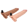 Удлиняющая насадка на пенис Pleasure X-Tender Vibrating Penis Sleeve Add 2 Flesh