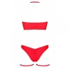 Комплект новогодний Obsessive Kissmas set Red® L/XL