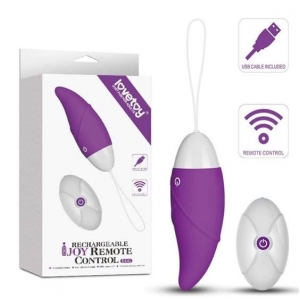 Віброяйце IJOY Wireless Remote Control Rechargeable Egg Purple