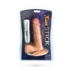Реалістичний вібратор Toyfa Realstick Nude, PVC, тілесний, 12 режимів вібрації, 17 см