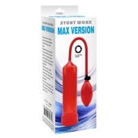 Вакуумная помпа Stunt Worx Penis Pump Max Version Red