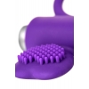 Виброкольцо с ресничками JOS Pery силикон фиолетовое 9 см