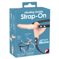 Страпон - Vibrating Double Strap-On