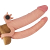 Насадка на член - Pleasure X Tender Vibrating Double Penis Sleeve Add 1"