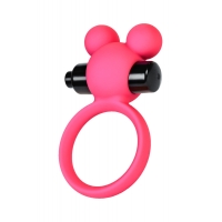 Виброкольцо на пенис A-Toys By Toyfa, силикон, розовое, ø 3,1 см