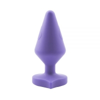 Плаг Small Luv Heart Plug-purple 291302