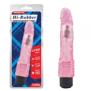 Вибромассажер Chisa Jelly Hi-Rubber Pink
