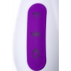 Вибратор c клиторальным стимулятором JOS Taty с пульсирующими шариками силикон фиолетовый 215 см