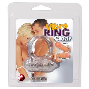Эрекционное кольцо Vibro Ring Clear