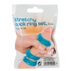 Эрекционные кольца Stretchy Cock Ring Set 3 шт
