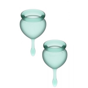 Менструальные чаши SATISFYER FEEL GOOD MENSTRUAL CUP GREEN