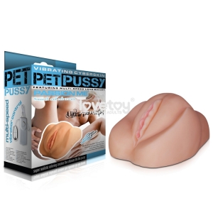 Мастурбатор вагіна і анус Vibrating Pet Pussy & Ass # 4