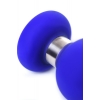 Анальная пробка ToDo By Toyfa Сlassic силикон синяя 13 см ø 46 см