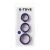 Эрекционное кольцо на пенис Toyfa A-Toys силикон фиолетовый ø45/38/32 см