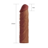 Насадка на пенис Pleasure X-Tender Penis Sleeve Brown