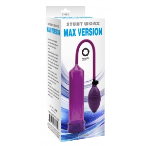 Вакуумная помпа Stunt Worx Penis Pump Max Version Purple