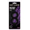 Эрекционное кольцо черное восьмерка Get lock Chisa