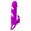 Насадка на член - Pretty Love 5,5" Vibrating Penis Sleeve Purple