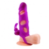 Насадка на член - Pretty Love 5,5" Vibrating Penis Sleeve Purple