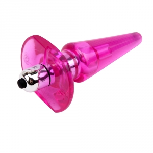 Анальная пробка - Hi-Basic Nicole's Vibra Plug Pink