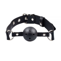 Кляп BDSM-NEW Hermes ball gag plastic black