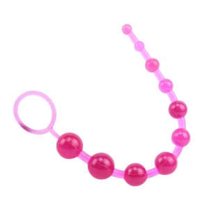 Анальная цепочка SASSY Anal Beads-Pink 291324