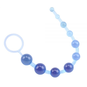 Анальная цепочка SASSY Anal Beads-Blue 291325
