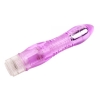 Вибромассажер Chisa Jelly Glitters Dual Probe Purple 291693