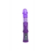 Вибратор с клиторальным стимулятором Toyfa A-Toys TPR Фиолетовый 22 см