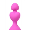 Анальная пробка ToDo By Toyfa Loverty, силикон, розовая, 8 см, ø 2,3 см
