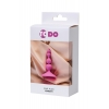 Анальная пробка ToDo By Toyfa Loverty, силикон, розовая, 8 см, ø 2,3 см