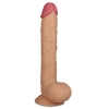 Фаллоимитатор с мошонкой Legendary King Sized Realistic Dildo Flesh 10