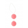 Вагинальные шарики Vibratone Duo Balls Blistercard, розовый