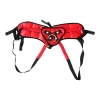 Трусы для страпона Sportsheets - Plus Red Lace w/Satin Corsette Strap On SO2177