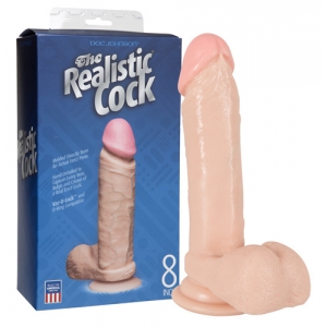 Фаллоимитатор на присоске Realistic Cock 8 501808