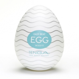 Мастурбатор Tenga Egg Wavy Волнистый E21515