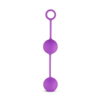 Вагинальные шарики Love balls With Counterweight - Purple 281494