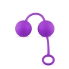 Вагинальные шарики Love balls With Counterweight - Purple 281494