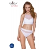 Трусики с прозрачной вставкой Passion PS006 PANTIES white, size XL