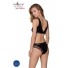 Трусики с прозрачной вставкой Passion PS002 PANTIES black, size XL