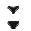 Трусики с прозрачной вставкой Passion PS002 PANTIES black, size XL