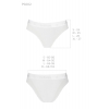 Трусики с прозрачной вставкой Passion PS002 PANTIES white, size XL